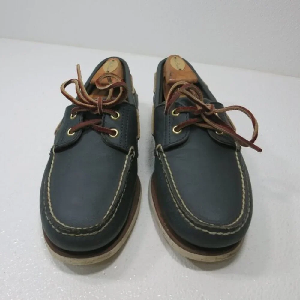 Timberland Genuine Leather Boat Shoes Mens Footwear Zapato Kutsu Footwear Sz 9.5